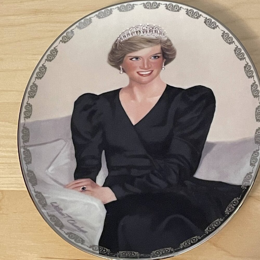 Bradford Exchange collectable Princess Diana plate